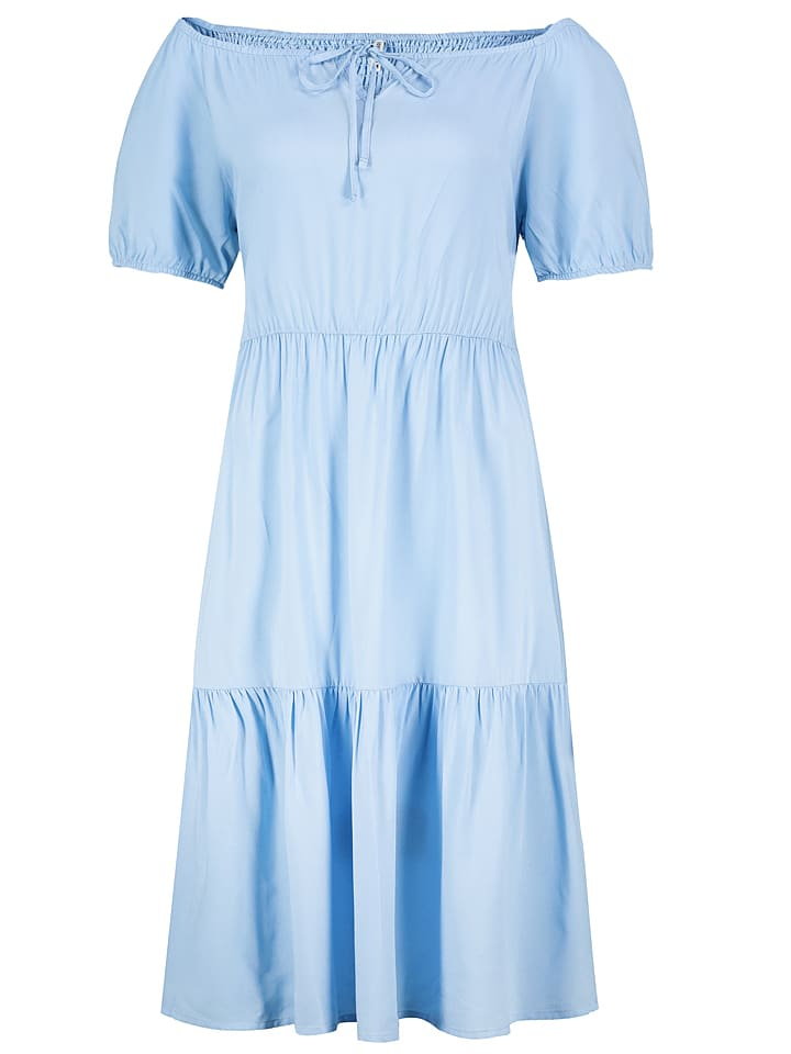 Fresh Made Sukienka "Fresh Made" w kolorze błękitnym