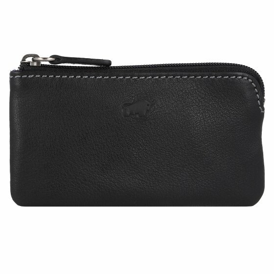 Braun Büffel Henry Key Case Leather 11,5 cm schwarz