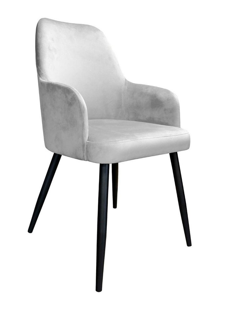 Krzesło ATOS Westa MG39, szaro-czarne, 88x65x53 cm