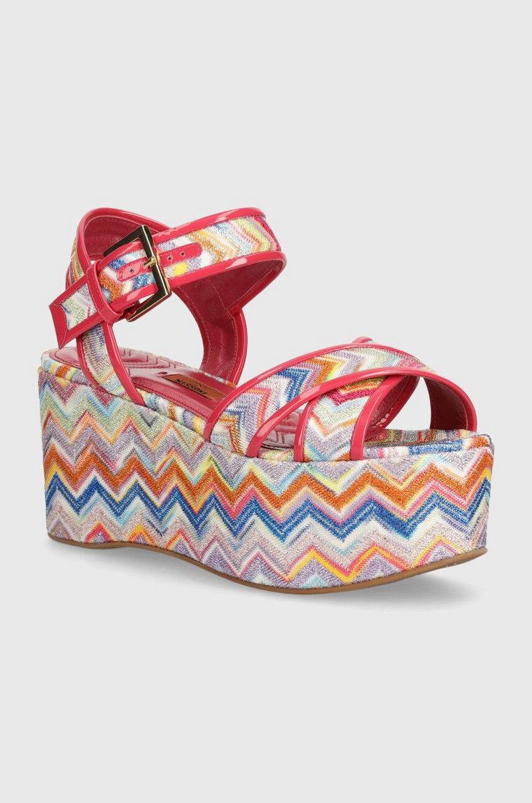 Missoni sandały Julia Wedge M38_029