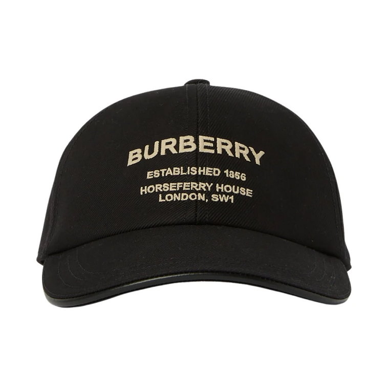 Logo Wyhaftowane Czapka Baseballowa Burberry