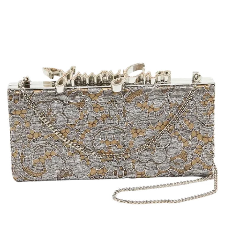 Pre-owned Lace clutches Jimmy Choo Pre-owned