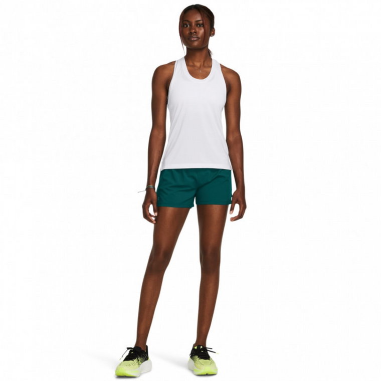 Damskie spodenki do biegania Under Armour UA Run Stamina 3'' Short - zielone