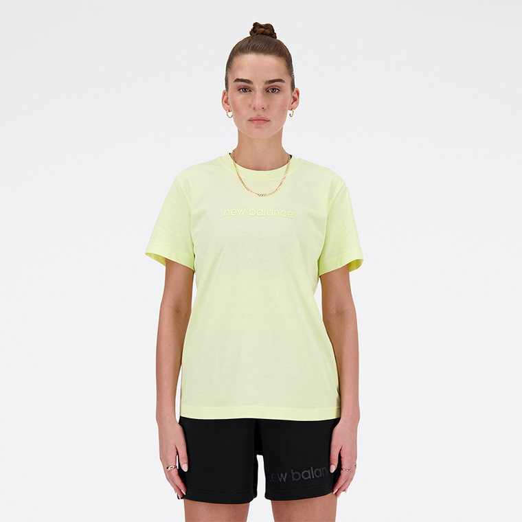 Koszulka damska New Balance WT41554LLT  zielona
