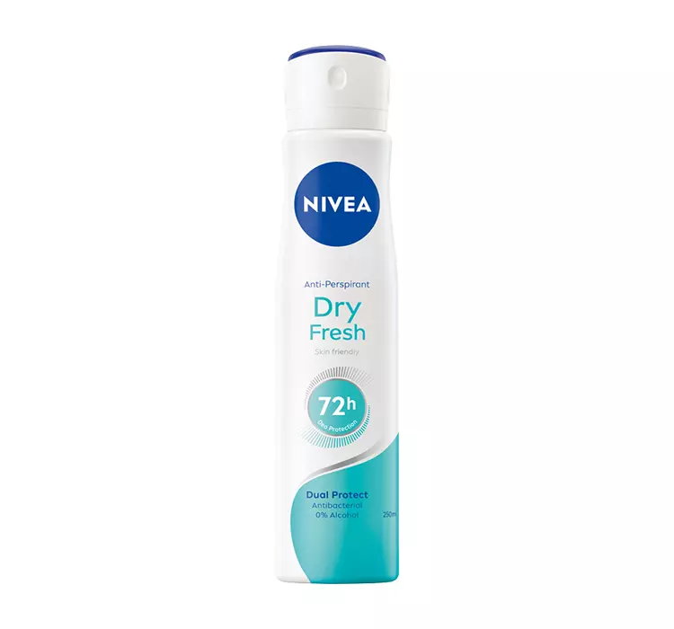 NIVEA DRY FRESH ANTYPERSPIRANT SPRAY DLA KOBIET 250ML