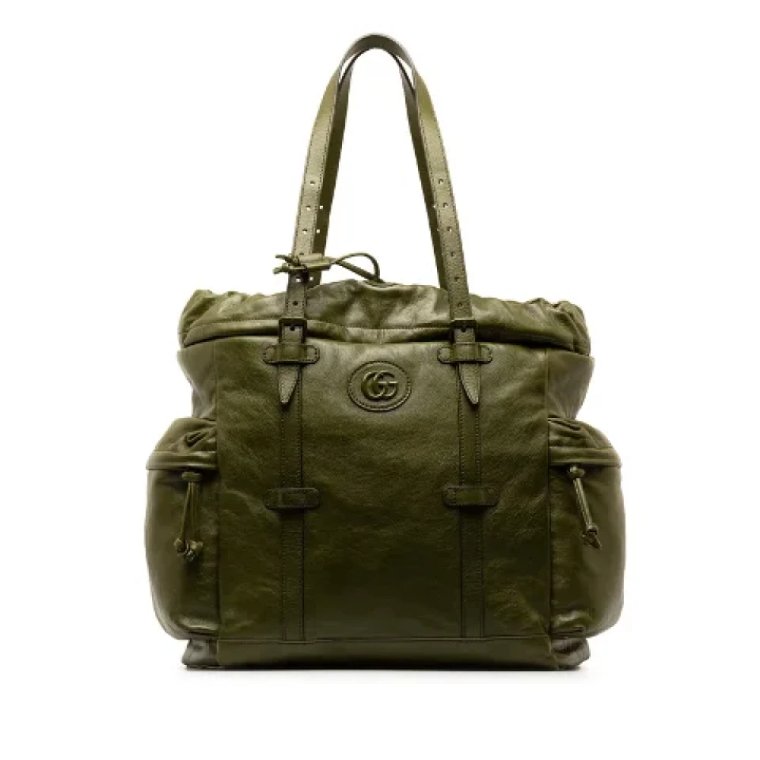 Pre-owned Leather gucci-bags Gucci Vintage