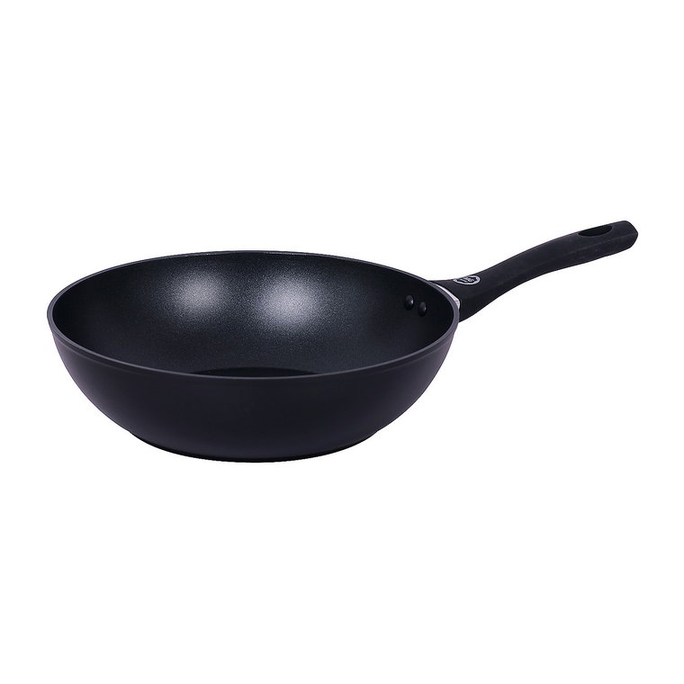 Patelnia 28 cm MG Home Wok, non-stick, z pokrywką