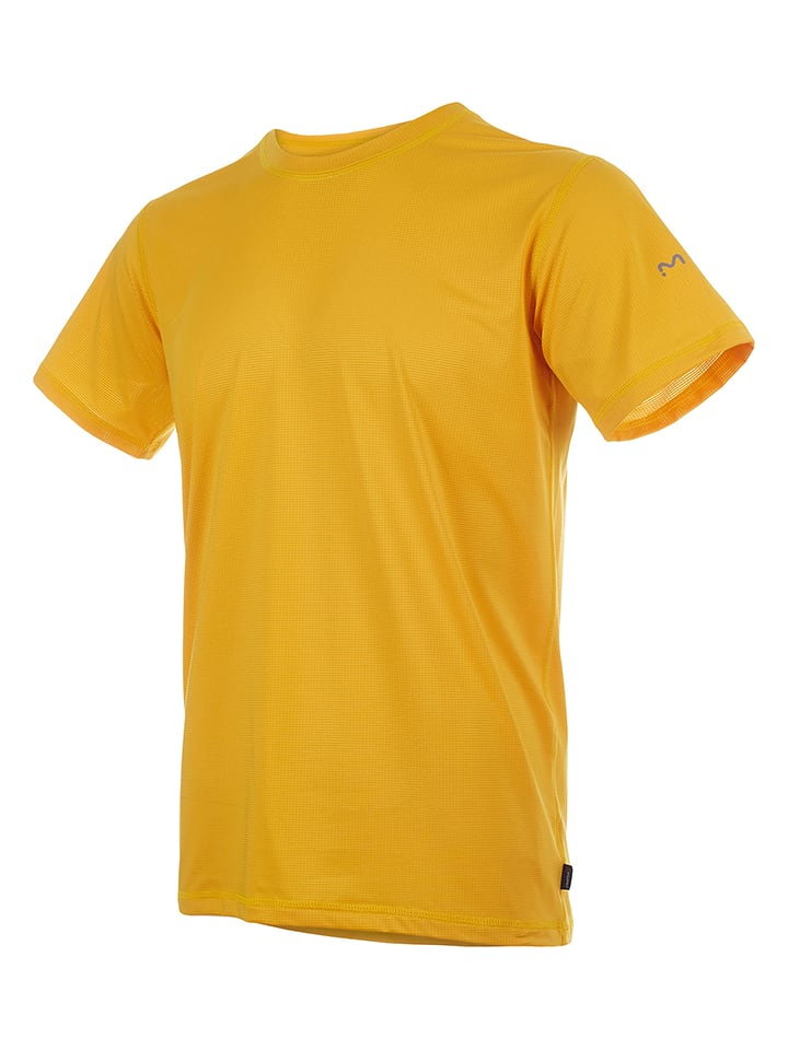 MILO Koszulka funkcyjna "Keda" w kolorze żółtym