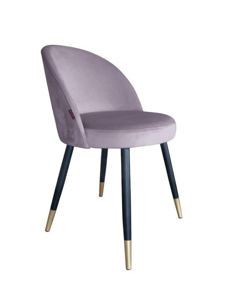 Krzesło ATOS Trix MG55, różowo-czarne, 49x54x76 cm