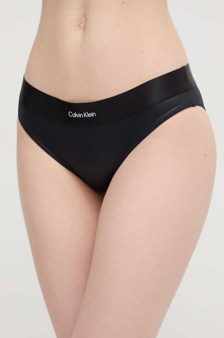 Calvin Klein figi kąpielowe kolor czarny