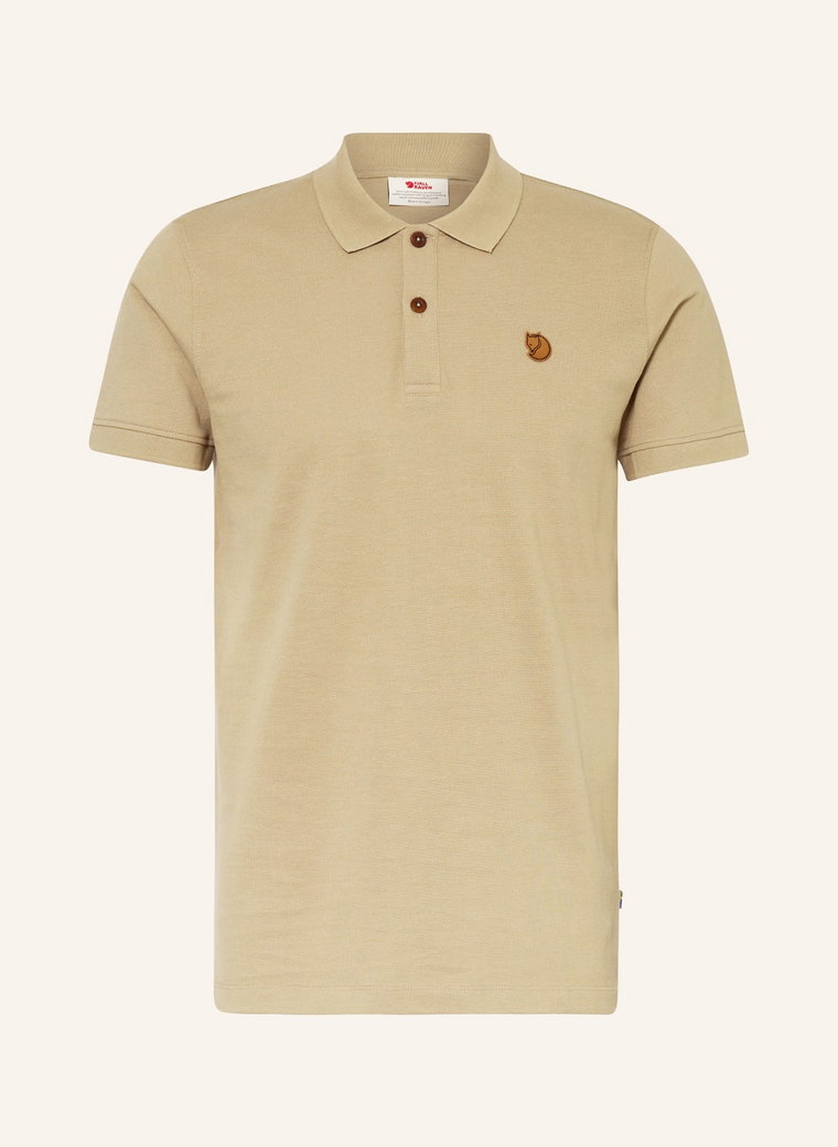 Fjällräven Koszulka Polo Z Piki Övik beige