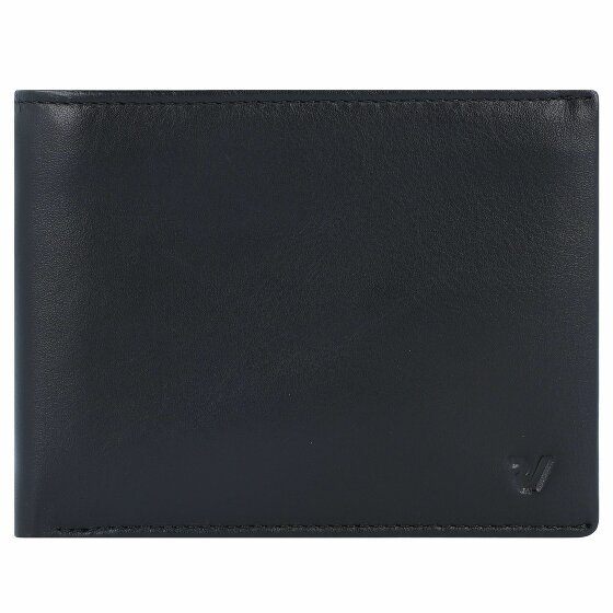 Roncato Skórzany portfel Pascal 13 cm nero