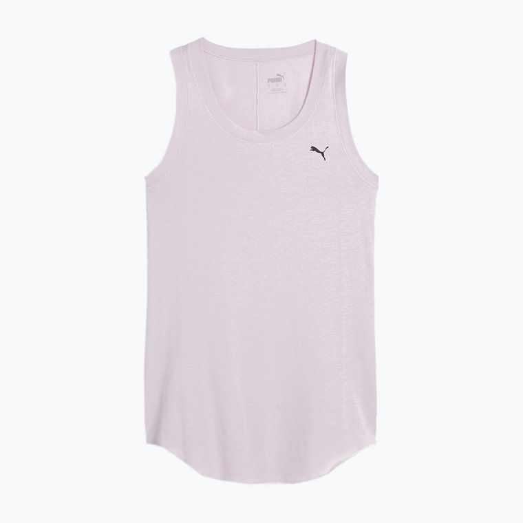 Tank top treningowy damski PUMA Studio Foundation Racerback grape mist