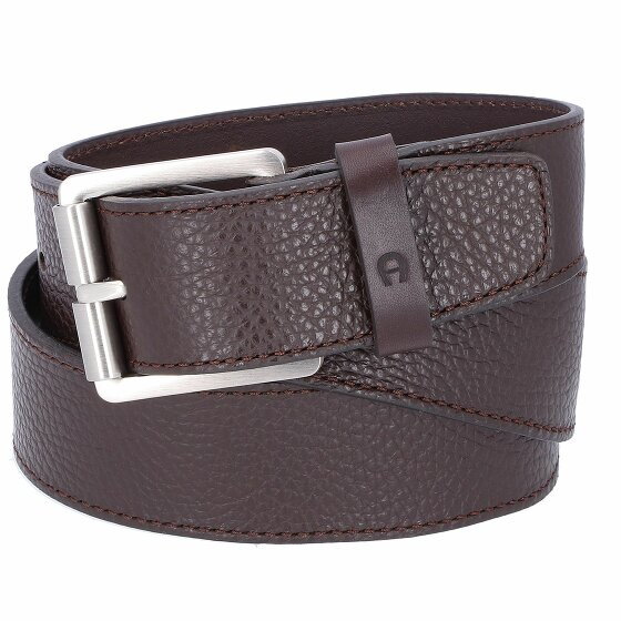 AIGNER Casual belt leather black 110 cm