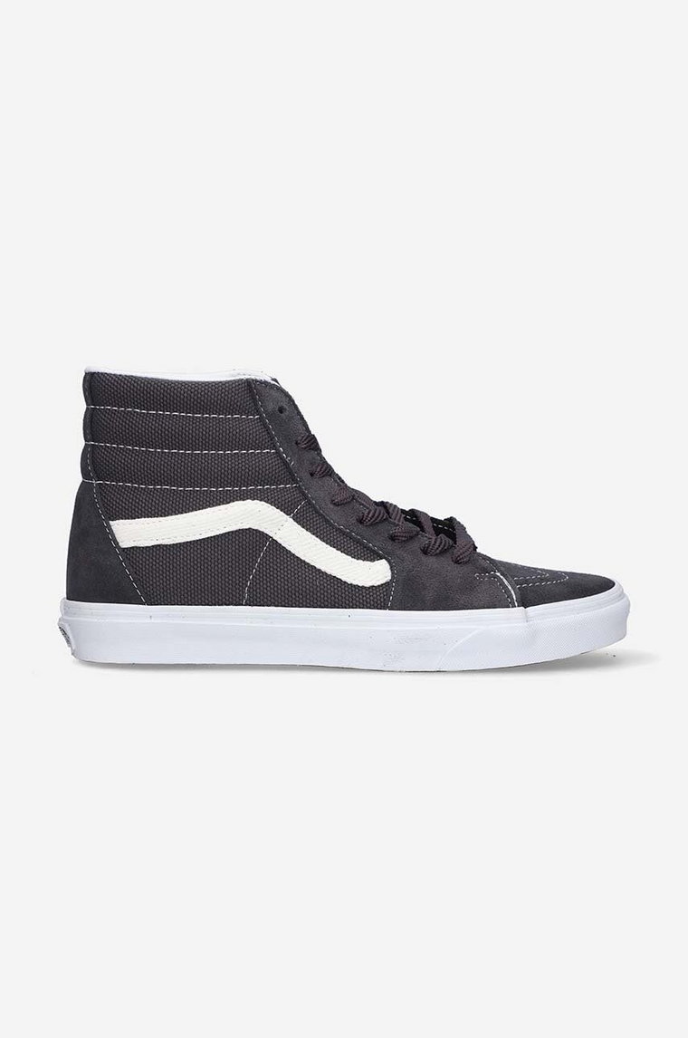 Vans trampki VN0005U91O7 SK8-Hi Textured męskie kolor czarny VN0005U91O7-CZARNY