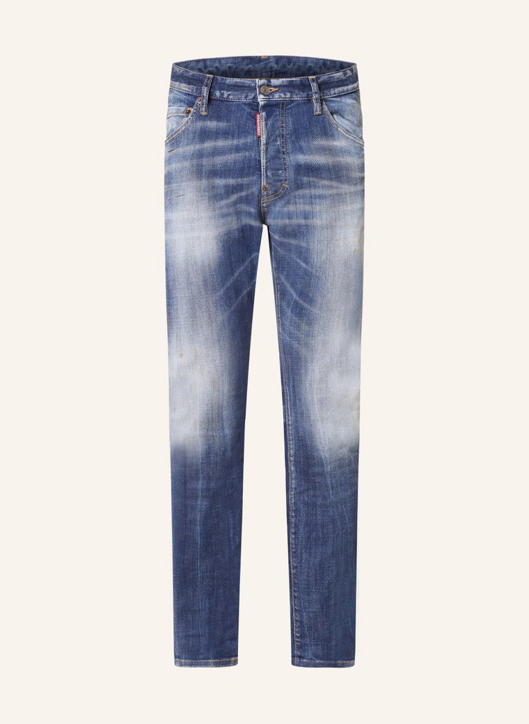 dsquared2 Jeansy Extra Slim Fit blau