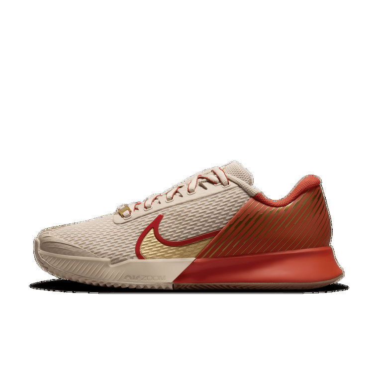 Damskie buty do tenisa na korty ziemne Nike Air Zoom Vapor Pro 2 Premium - Brązowy