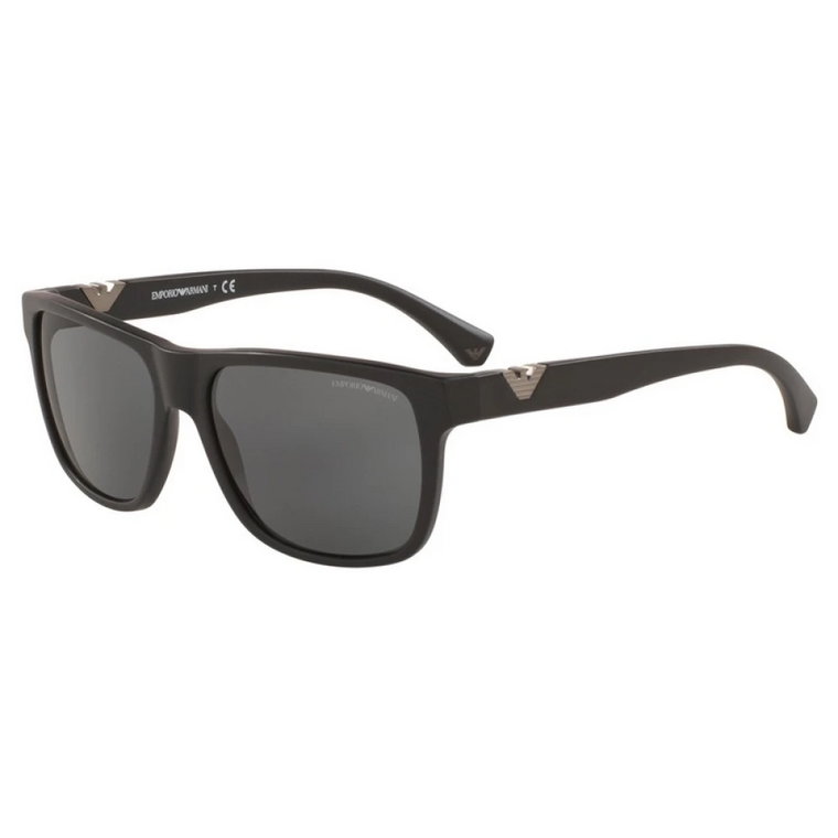 Matowe Czarne Okulary Przeciwsłoneczne Ea4035 Emporio Armani