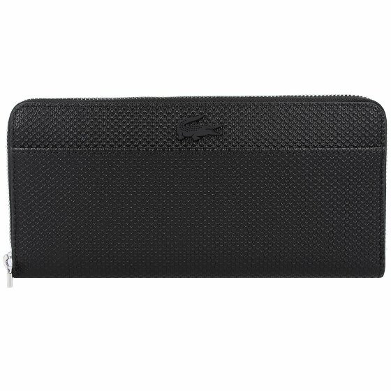 Lacoste Chantaco Classics Wallet Leather 20,5 cm noir