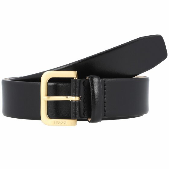 Hugo Zana Belt Leather black 75 cm