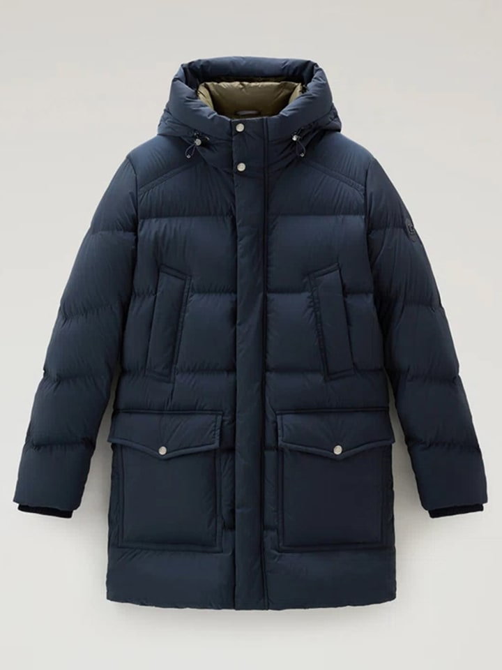 Woolrich Kurtka puchowa w kolorze granatowym