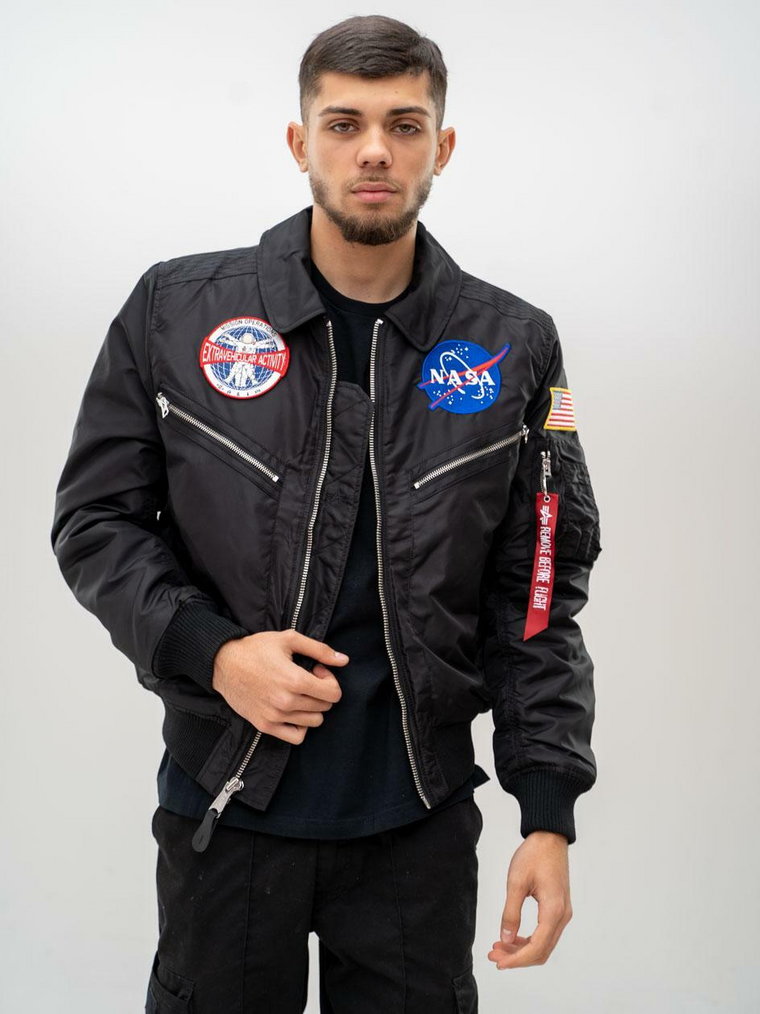 Kurtka Bomberka Alpha Industries Spacewalk Czarna