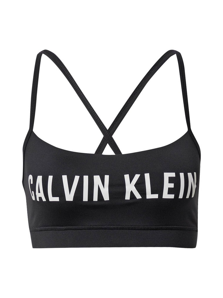 Calvin Klein Sport Biustonosz sportowy  czarny / biały