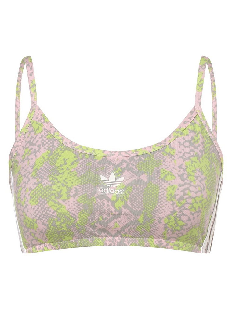 adidas Originals - Top damski, zielony|lila|wielokolorowy