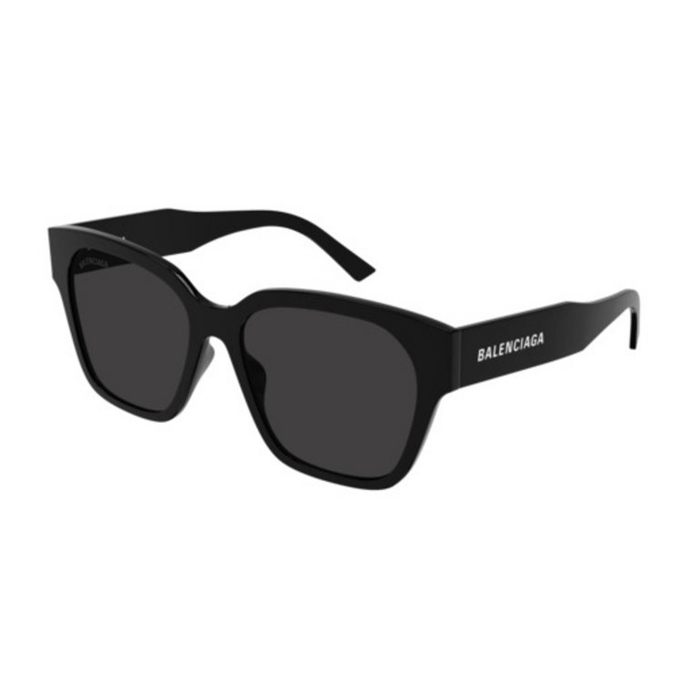 Okulary przeciwsłoneczne Bb0215Sa-001 Czarne Balenciaga