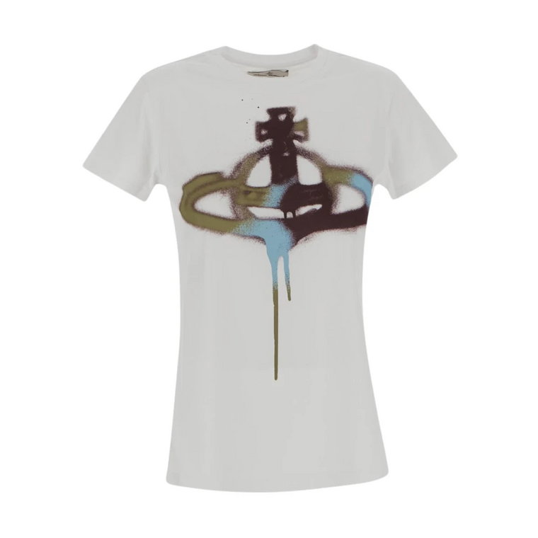Koszulka Peru z wzorem Spray Orb Vivienne Westwood