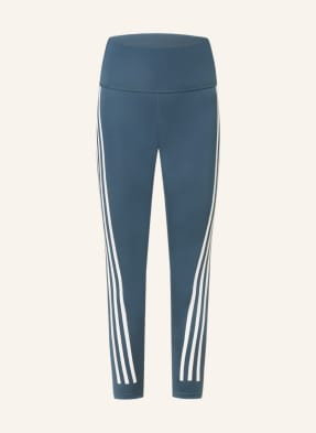 Adidas Legginsy Optime Trainicons gruen