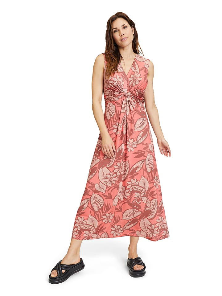 CARTOON Sukienka w kolorze jasnobrązowo-różowym