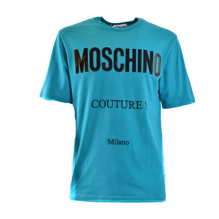 Podnieś swój codzienny strój dzięki stylowym koszulkom Moschino