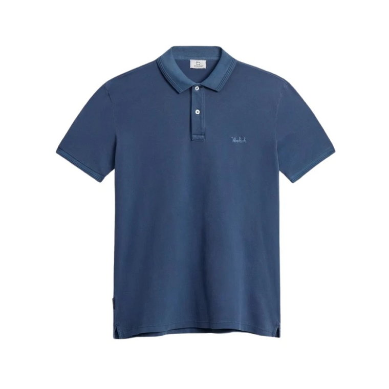 Męska Polo z Wintage`owym Efektem Woolrich