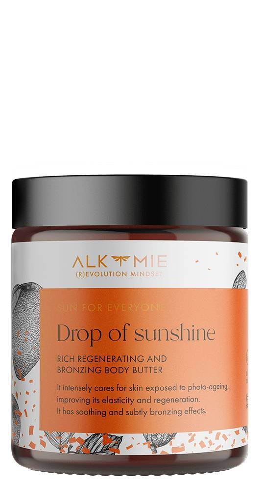 Alkmie Drop of sunshine - Masło regenerująco-brązujące do ciała 180 ml