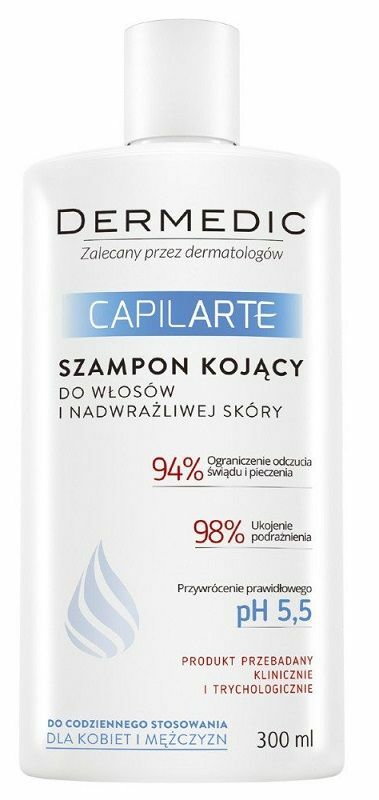 Dermedic Capilarte - szampon kojący do włosów i nadwrażliwej skóry 300ml