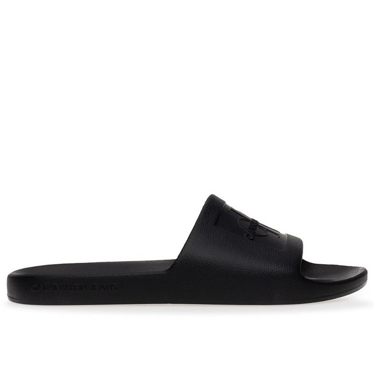 Klapki Calvin Klein Slide Monogram Debossed Eva YM0YM00060-BEH - czarne