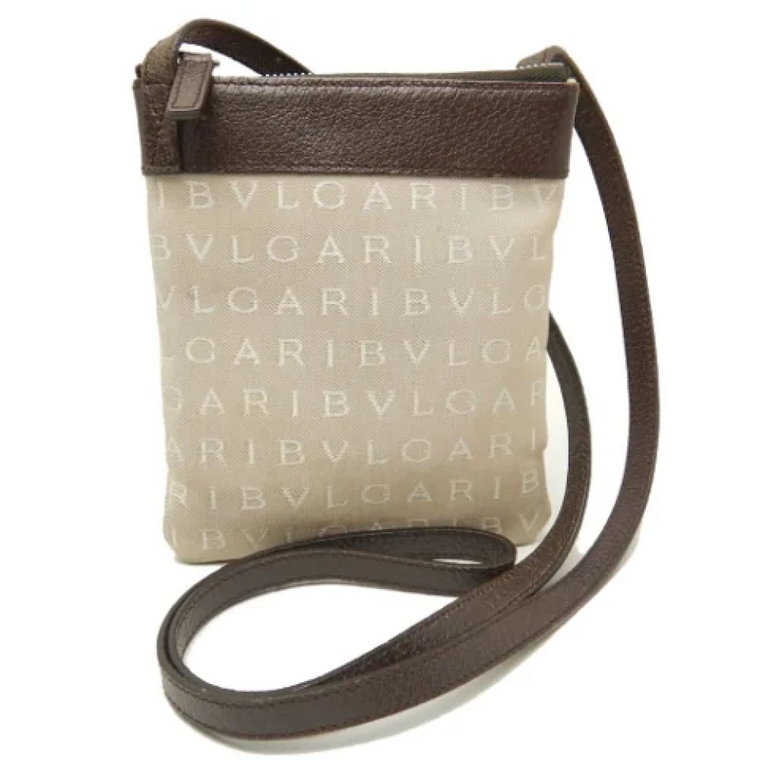 Pre-owned Fabric shoulder-bags Bvlgari Vintage