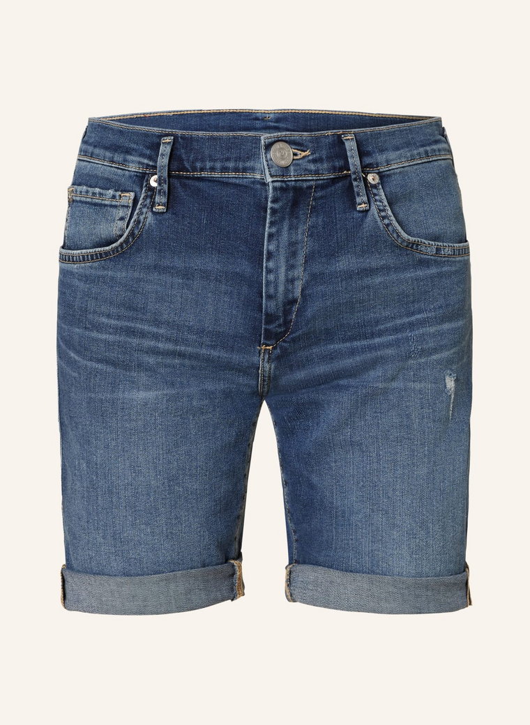 True Religion Szorty Jeansowe blau