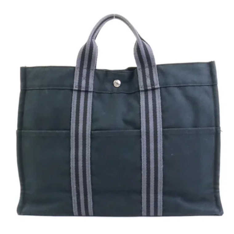 Pre-owned Cotton handbags Hermès Vintage