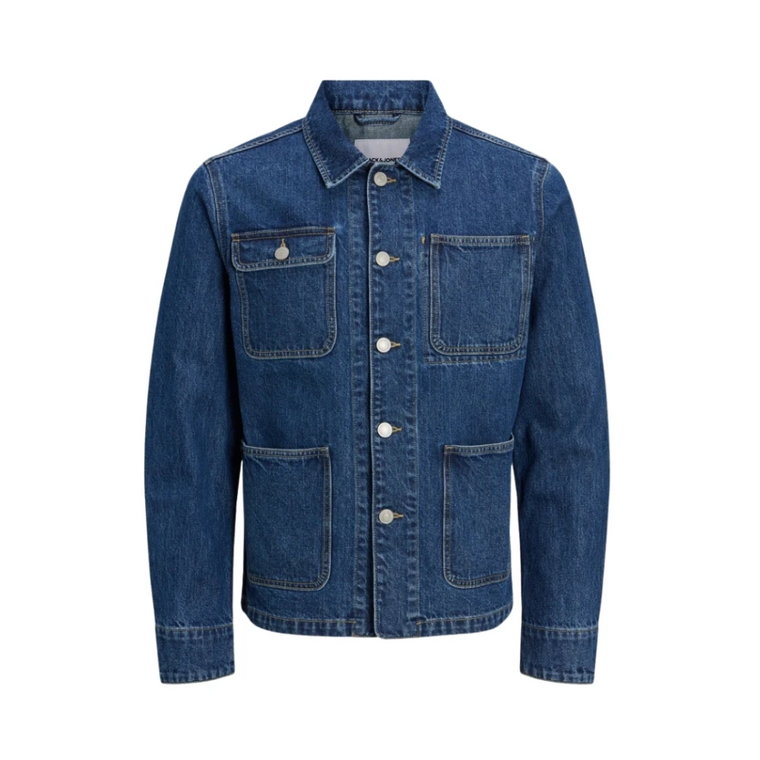 Jjibenji JJKurtka Jeansowa AA 381 - Stylowa kurtka męska Jack & Jones