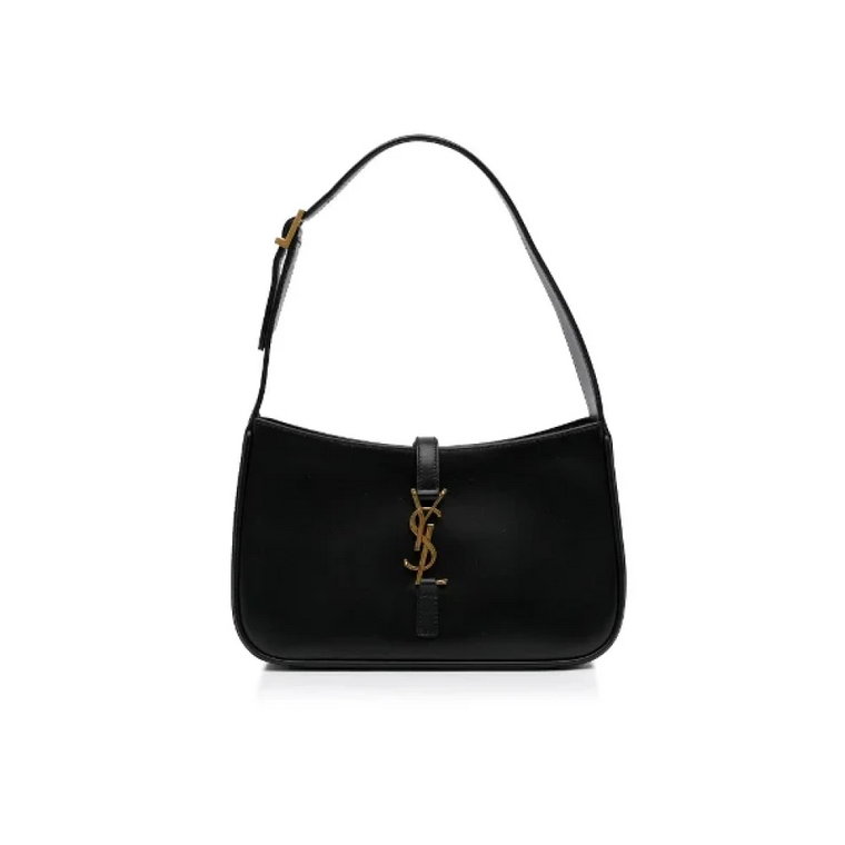 Pre-owned Leather shoppers Saint Laurent Vintage