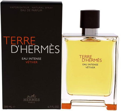 Woda perfumowana męska Hermes Terre D'Hermes Eau Vetiver Intense 200 ml (3346131431625). Perfumy męskie