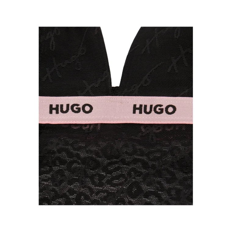 Hugo Bodywear Koronkowe body | Slim Fit