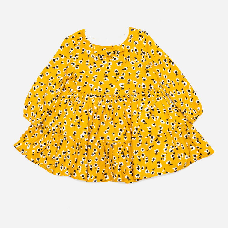 Sukienka dziecięca dla dziewczynki Chicco 09037912000000 122 cm Żółta (8059609206674). Sukienki dziewczęce