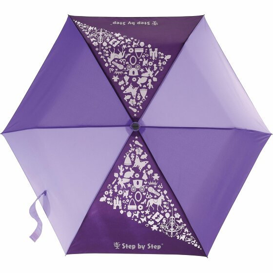 Step by Step Magic Rain Effect Parasolka dziecięca kieszonkowa 22,5 cm purple