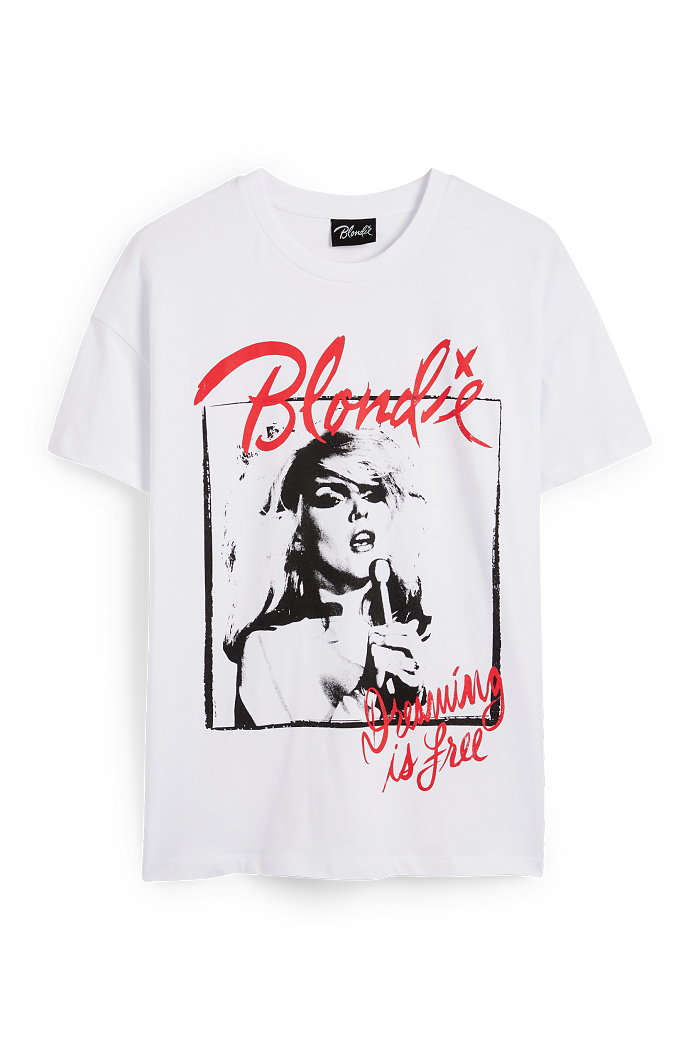 C&A T-shirt-Blondie, Biały, Rozmiar: XS