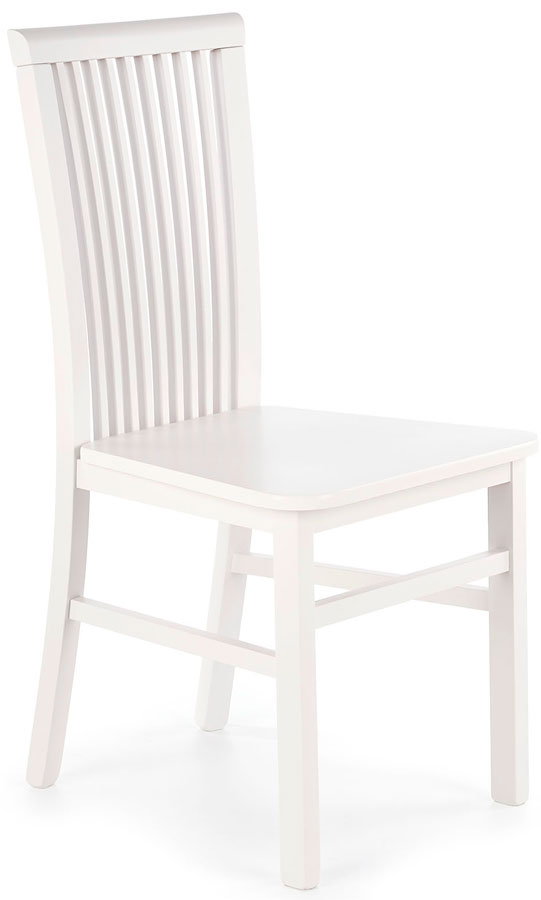 Białe krzesło drewniane w stylu klasycznym - Mako 3X