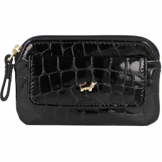Braun Büffel Verona Key Case Leather 11 cm schwarz