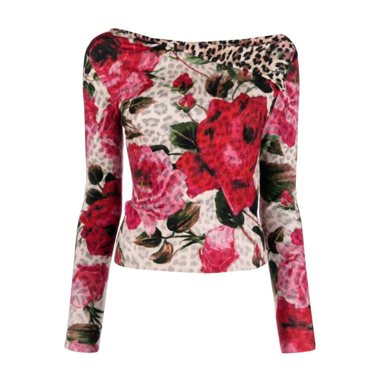 Różowe Swetry dla Kobiet Blugirl